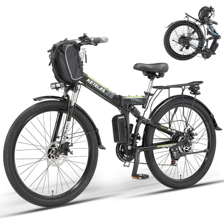 Folding Electric Bike Ebikes for Adults Peak 750W Motor, 26