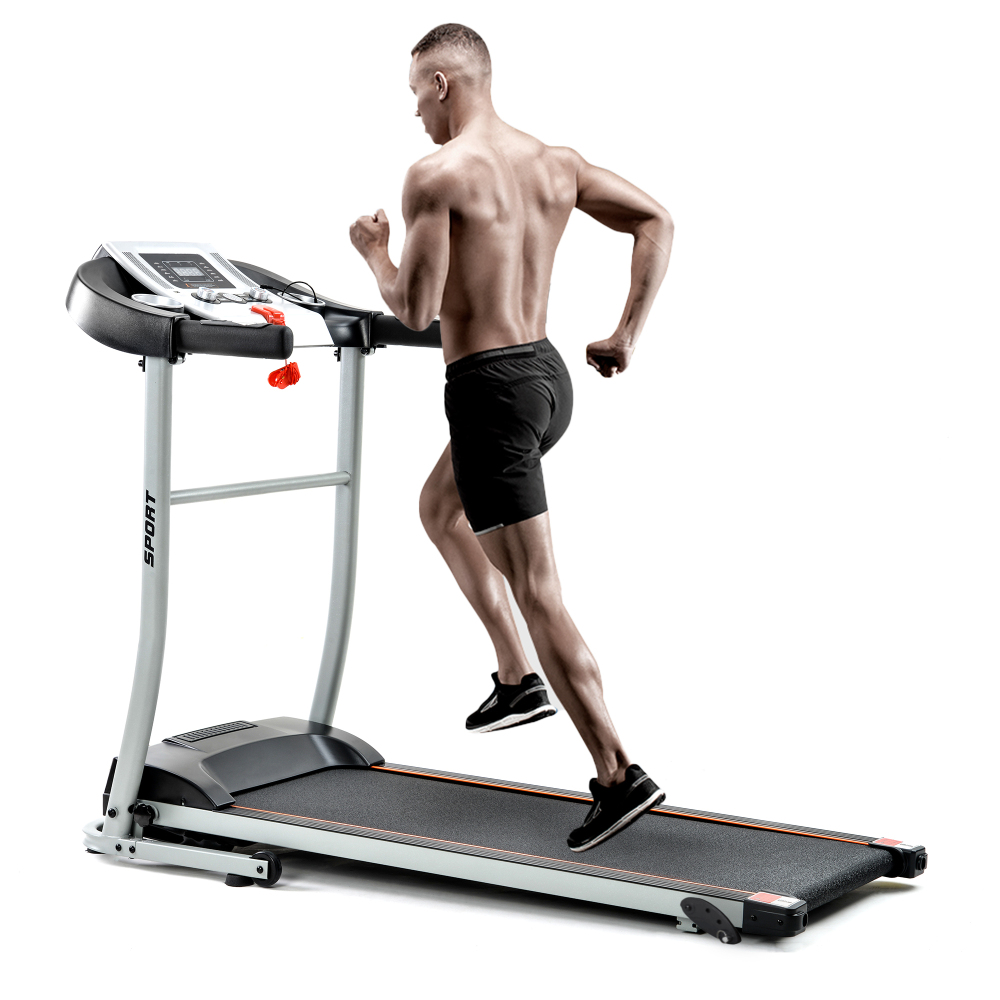 Folding Electric Treadmill Motorized Running Machine Indoor Activity,With 12 Automatic Programs & 3 Modes, LCD Monitor/ Heart Rate/ Calorie Max Weight 240lb - image 1 of 9