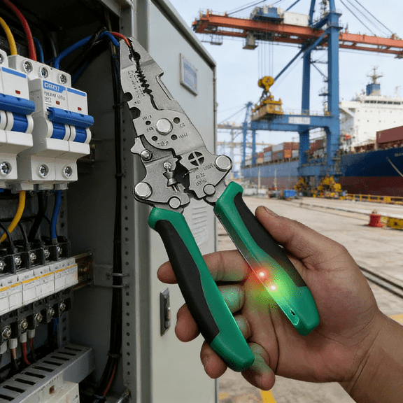 Folding Electrical Test Wire Stripper Multi Function Tool