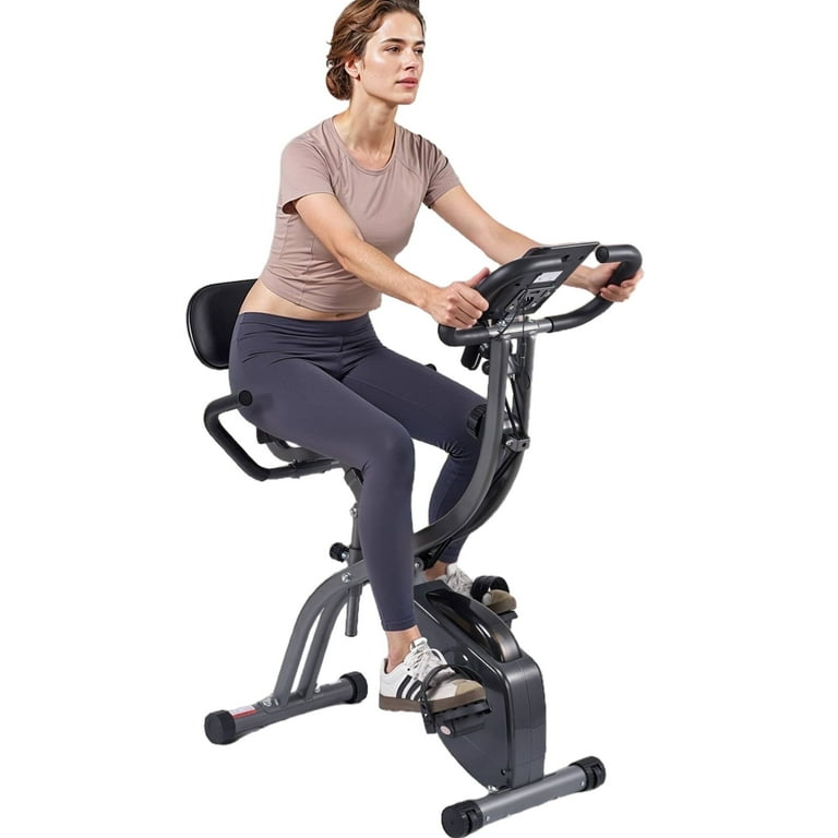 Stationary Bike Bike Riding For Fitness Foldable Magnetic Exercise