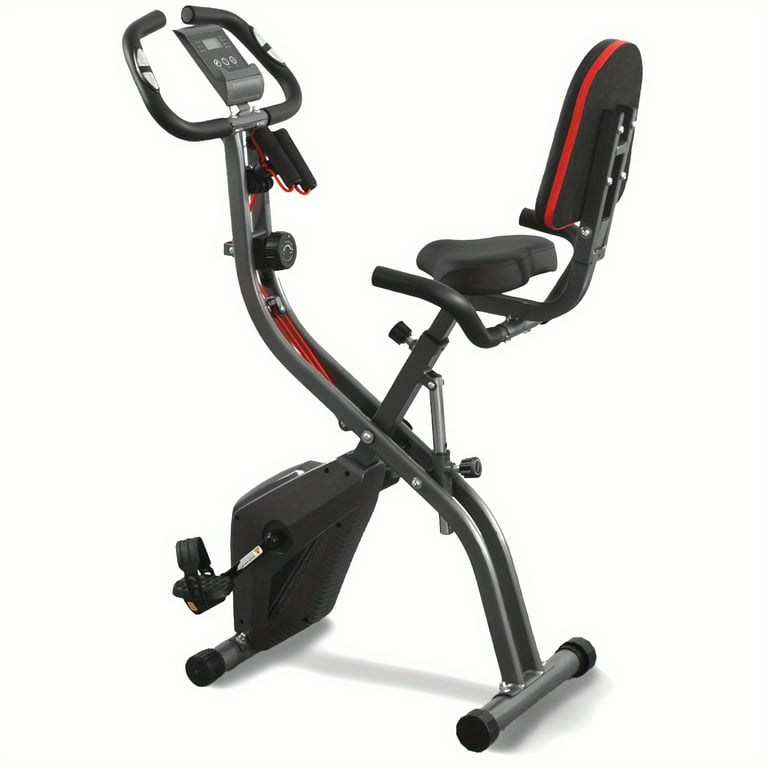 Folding exercise bike with tablet holder hotsell