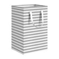 thumbnail image 1 of Folding Fabric Storage Bag, Collapsible Laundry Hamper with Handles, Multi-Purpose Organizer for Clothes, Blankets, and Bedding, Ideal for Home, Dorm, and Moving Use, 1 of 9