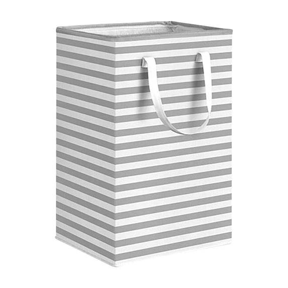 Folding Fabric Storage Bag, Collapsible Laundry Hamper with Handles, Multi-Purpose Organizer for Clothes, Blankets, and Bedding, Ideal for Home, Dorm, and Moving Use