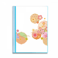 thumbnail image 1 of Folding Fan Sakura Pattern Geometry Book Sheet Protectors Portfolio Binder Folder, 1 of 3