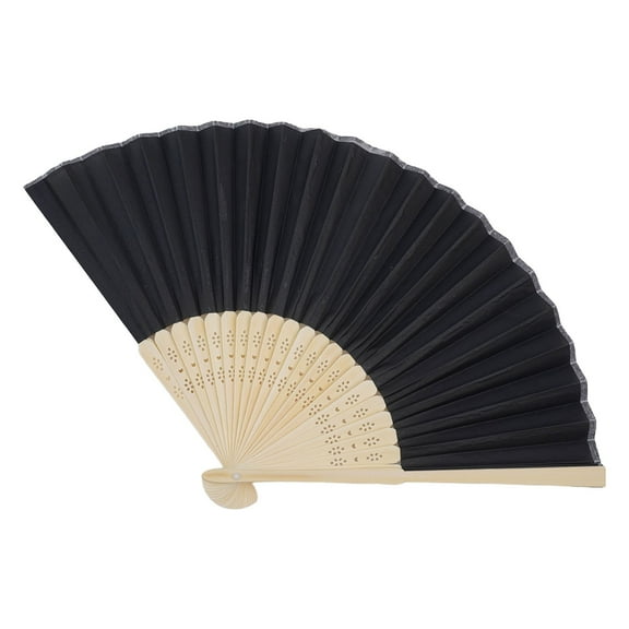 Folding Fan Silk Handmade Multi-purpose Party Professional Replacement
