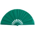 thumbnail image 1 of Folding Fans Hand Clap Fan Popping Fan for Line Dancing, Big Foldable Clacking Fans for Dance Festival, Dancing, Performance Green, 1 of 5