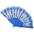 thumbnail image 1 of Folding Fans Handheld Fans Bamboo Fans Women's Hollowed Bamboo Hand Holding Fan/ fan, 1 of 1