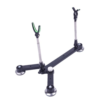 Folding Fishing Rod Brackets with Nonslip Base Durability Fishing Rod Rack for Various Anglers