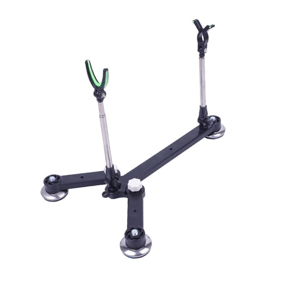 Folding Fishing Rod Brackets with Nonslip Base Durability Fishing Rod Rack for Various Anglers