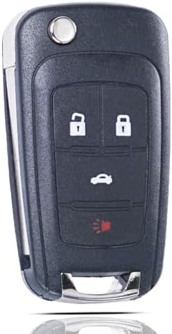 New O.E.M Chevy Malibu Sonic Impala Flip Key Fob With Uncut Blade FCC - Foto 5