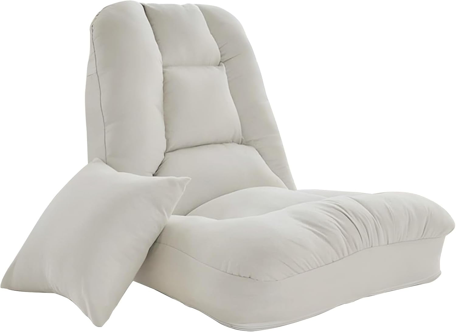 Pellabant Adults Foldable Floor Chair Adjustable Lazy Sofa