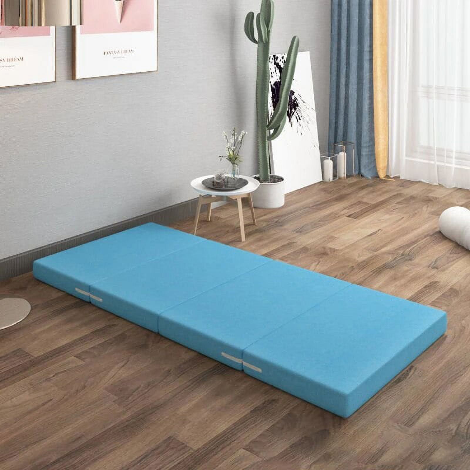 Folding Floor Mattress High Elasticity Memory Sponge Lazy Tatami Yoga