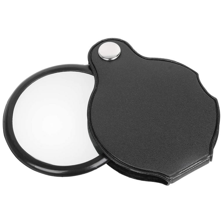  His and Her Pocket Magnifier with Light Bundle - Includes 2 Pocket  Magnifying Glasses, Use as 3X Pocket Magnifying Glass with Light, Lighted  Magnifying Glass for Reading or 6X Magnifying