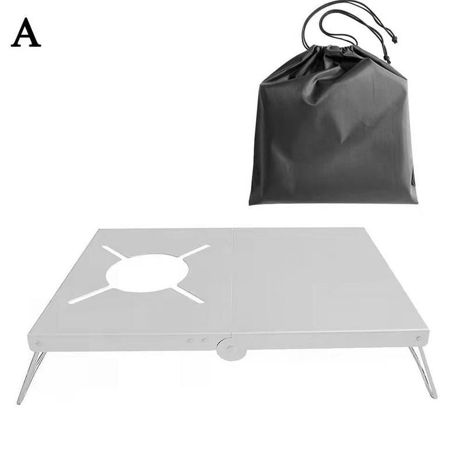Folding Gas Stove Table Stand Mini Windproof Heat Camping Picnic Hiking 1 x Z5T9