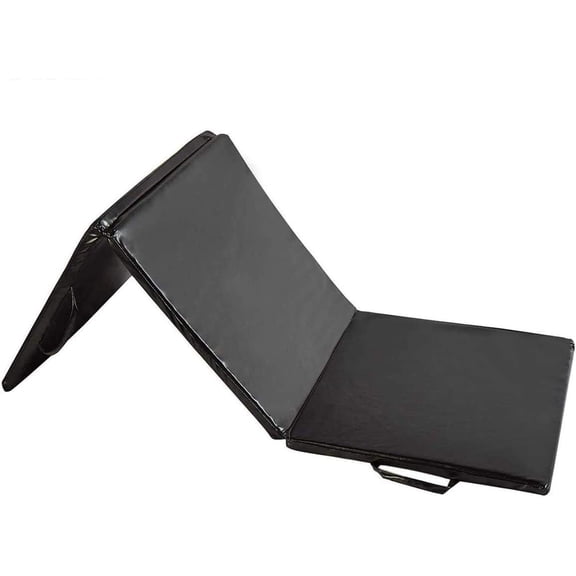 Folding Gymnastics Gym Mat Tumbling Mat Exercise Mat with Carrying Handles