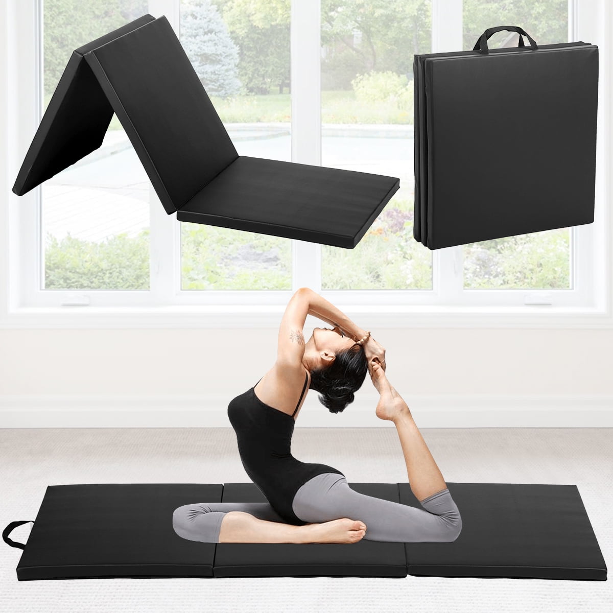 Portable Folding Exercise Gymnastics Mats great for any workout