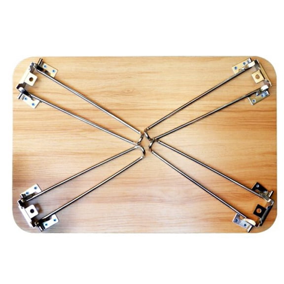 Folding Hairpin Table Legs (Set of 4), 28 Height Foldable Metal Desk Legs 110 lbs Load Capacity, Space Saving Folding Legs for Coffee Table, Side Table, Workbench Industrial Black Iron