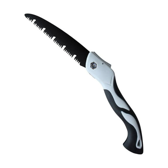 Folding Hand Saw with SK5 High Carbon Steel Blade - Ideal for Woodworking, Gardening, and Outdoor Use.