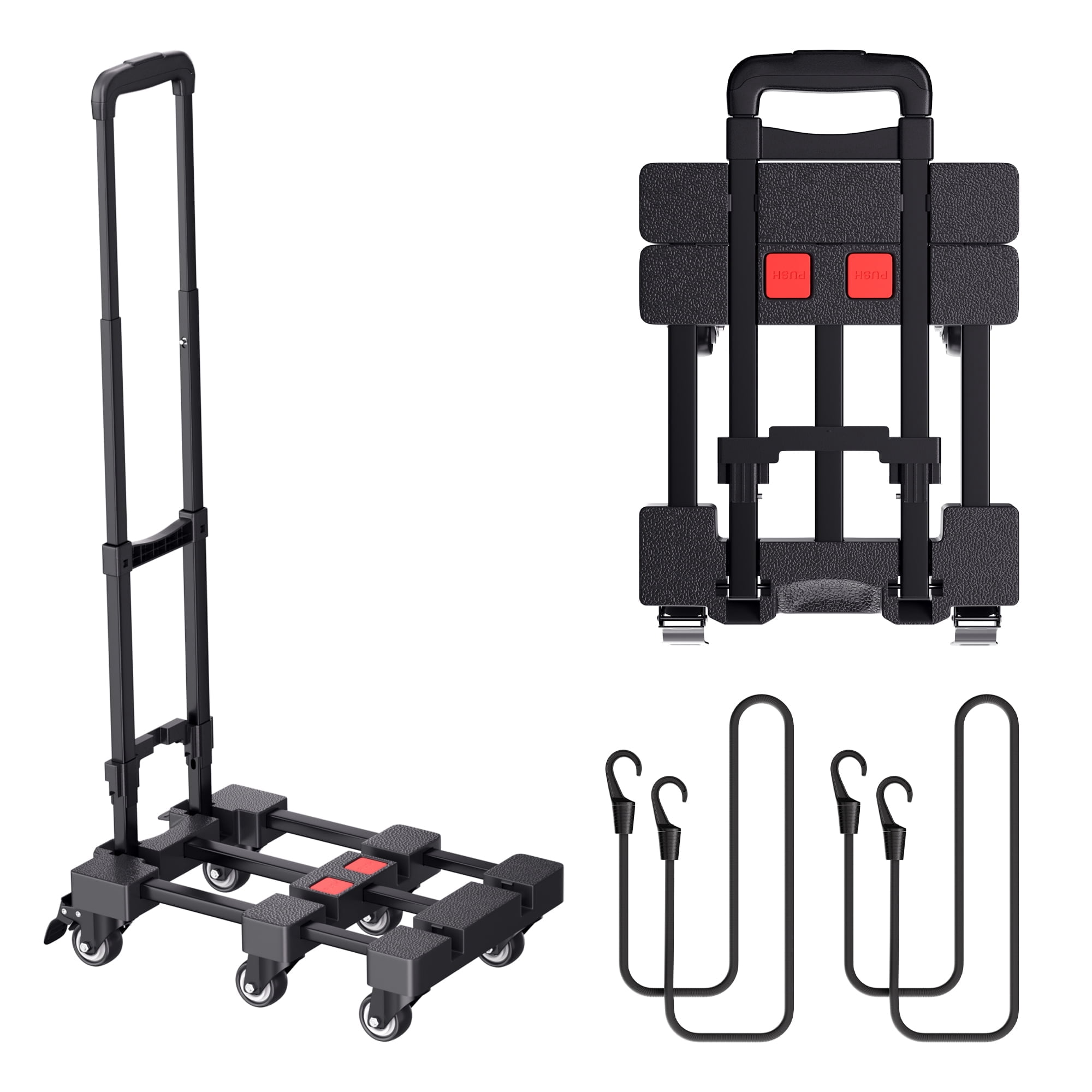 Folding Hand Truck, JOYCEMALL 500LB / 227KG Portable Heavy Duty