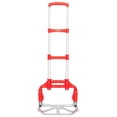 thumbnail image 1 of Folding Hand Truck, Aluminum Portable Folding Hand Cart,165lbs Capacity Hand Cart and Dolly Ideal for Home, Auto, Office,Travel Use, Red, 1 of 1