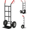 thumbnail image 1 of Folding Hand Truck,Lightweight Hand Truck Dolly Foldable,Luggage Cart with Wheels, Utility Cart,Collapsible Dolly for Moving Travel Shopping Airport Office Use,440lb Capacity, 1 of 6