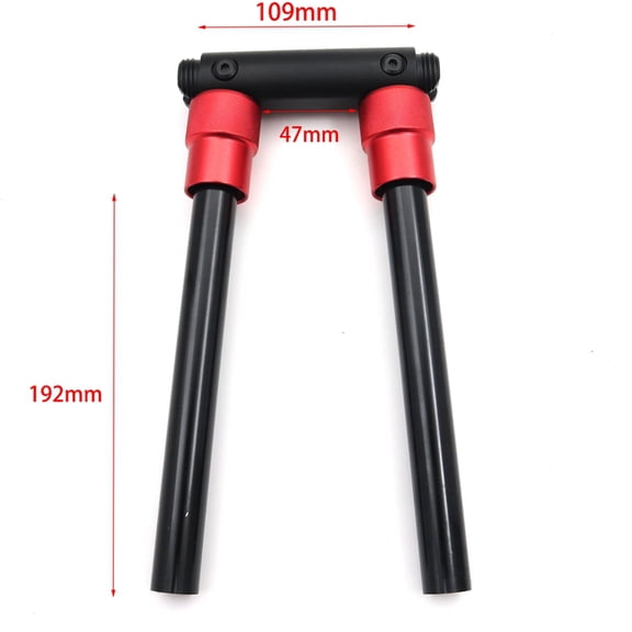 Folding Handle Bar Bike 90 Degree Fold Aluminium Kick Stunt Scooter Electric Bicycle Handlebar