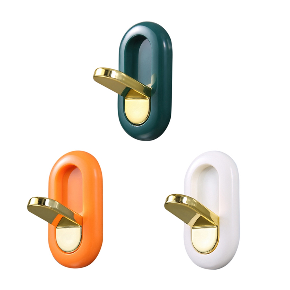 Folding Hideaway Coat Hooks 3 Pcs Heavy Duty Wall Hooks Black Towel