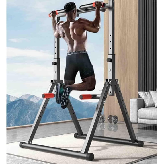 Folding Horizontal Bar Multi-Functional Indoor Home Household Steel Pipe Telescopic Pull-up Device