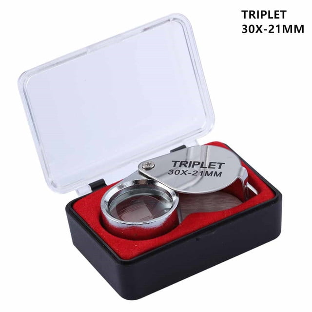 10x Magnifying Magnifier Glass Jewellers Eye Foldable Jewelry - Foto 10