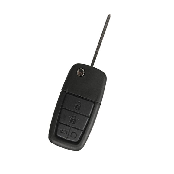 SOPOTUTU Wear Resistant Black Folding Key Shell with 5 Buttons for Car Use