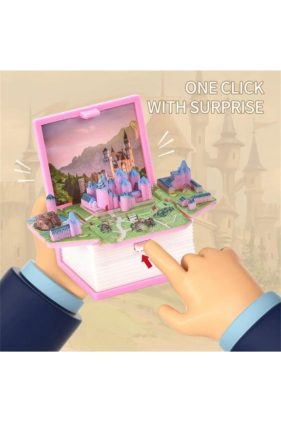 Folding Keychain Toys, Usavan 3D Decompression Puzzle Key Ring Bag Pendant, Portable Stress Relief Fidget Toy for Adults Gifts