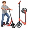 thumbnail image 1 of Madd Gear Metro Cruise 250 Folding Kick Scooter – 200mm Wheels, Adjustable Handlebar – Black/Gray, 1 of 10