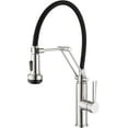 Folding Kitchen Faucet Pull Down Flexible Hose Kitchen Sink Faucet with