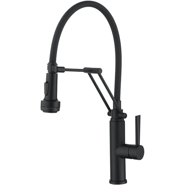 Folding Kitchen Faucet Pull Down Flexible Hose Kitchen Sink Faucet with