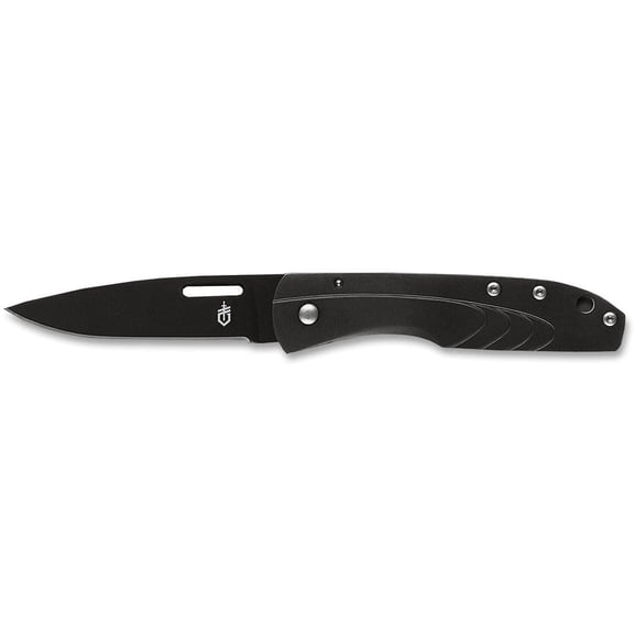 Fiskars Folding Knife,Fine,Drop Point,2-39/64 in Residential Use, Standard Application