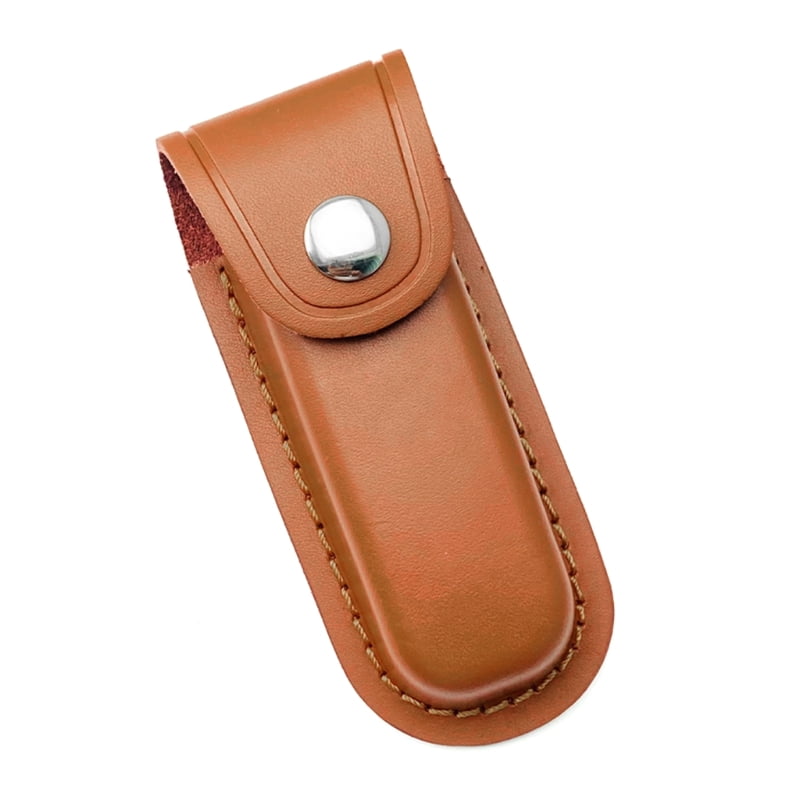 Folding Knife Sleeve Multitools Pouches Leathers Sheath Belt Pocket Knife Holder for Outdoor
