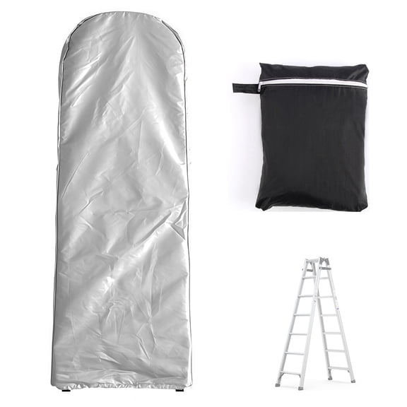 Folding Ladder Cover Outdoor Ladder Storage Bag Ladders Covers with Drawstring Waterproof Dustproof Oxford for Home Step Patio Garden Outdoor