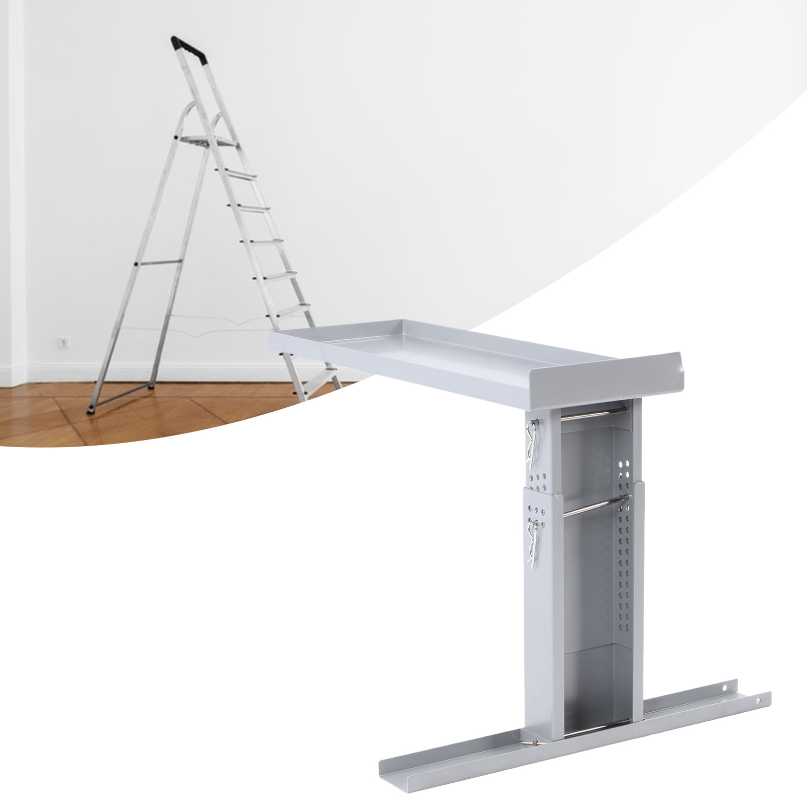 Folding Ladder Extender Alloy Steel Stair Stabilizer Auxiliary Support