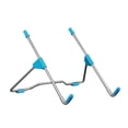 thumbnail image 1 of Folding Laptop Stand Viewing Angle Height Adjustable Aluminum Alloy Bracket Holder Support for Notebook Cellphone, 1 of 4