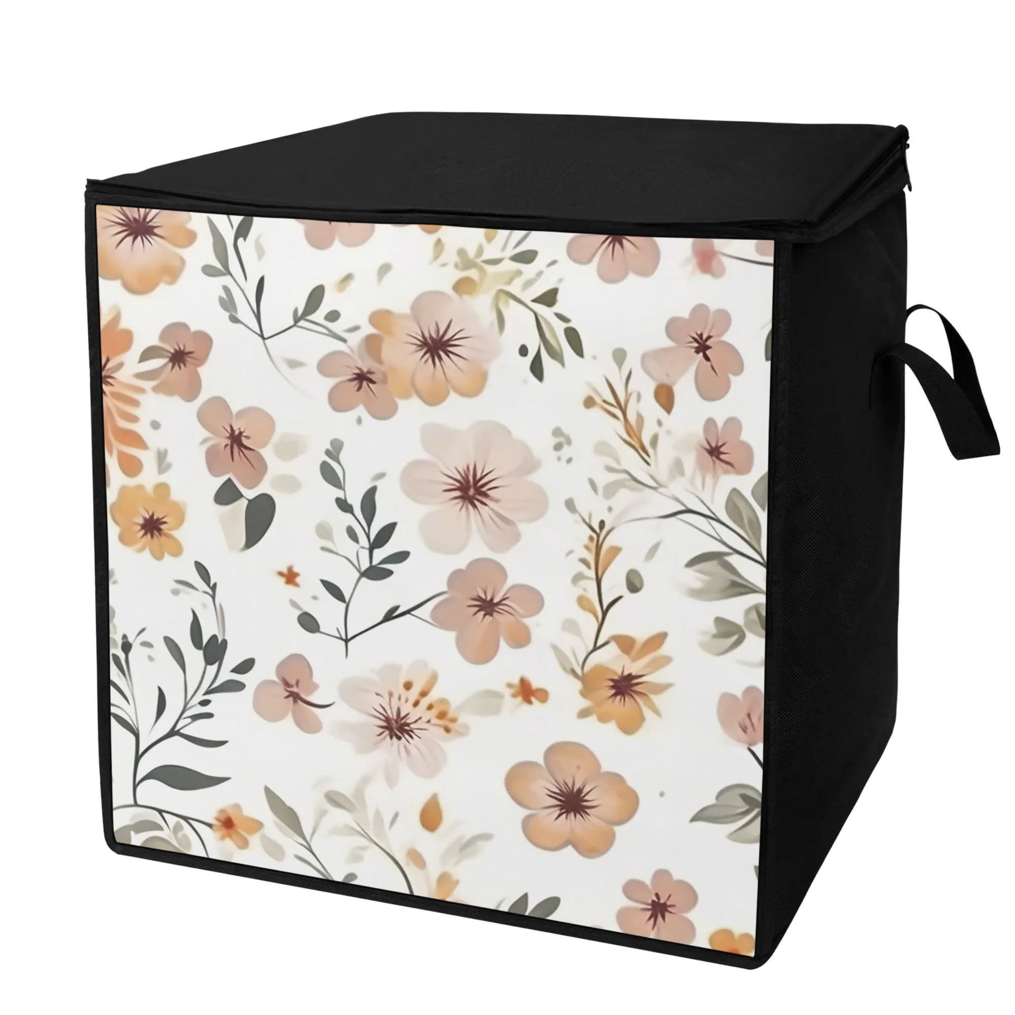Folding Large Storage Bag Beautiful Print Patterns Storage Box ...