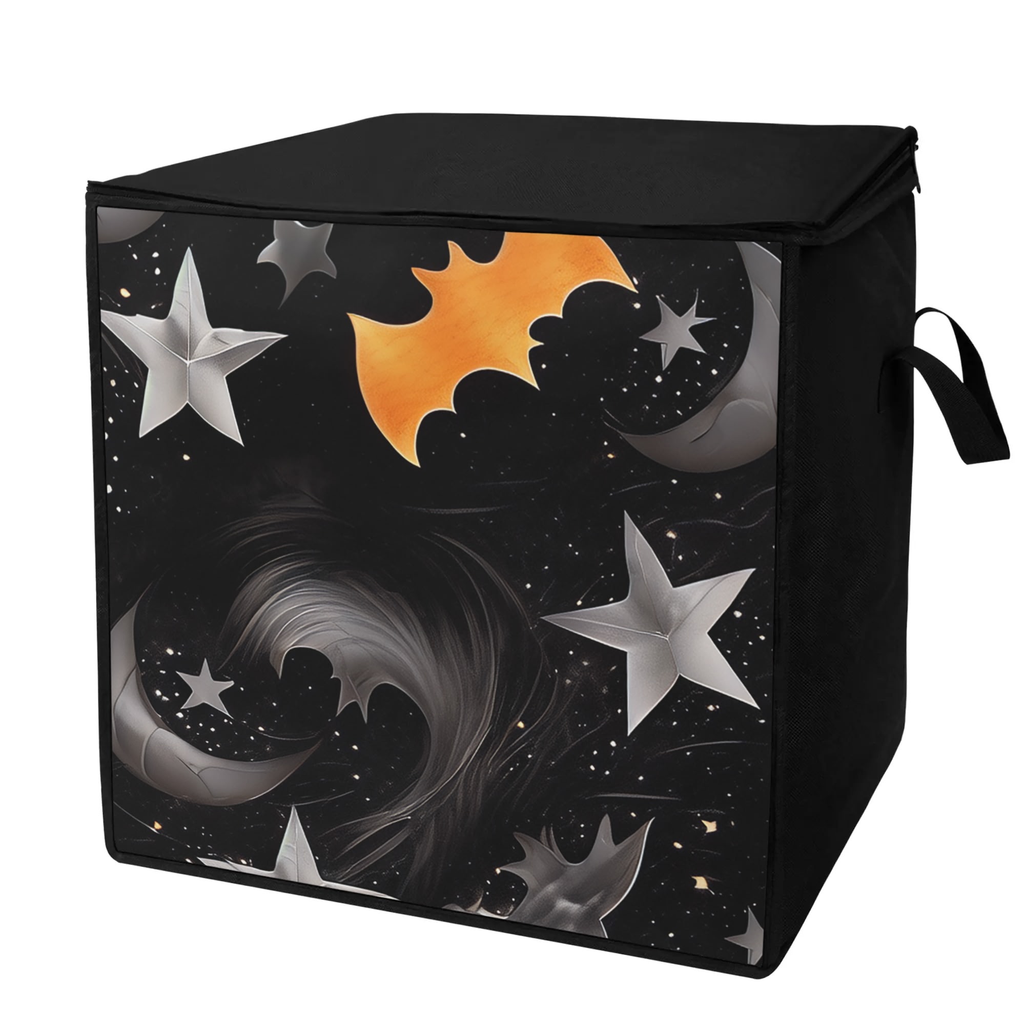 Folding Large Storage Bag Happy Halloween Storage Box Dustproof Durable ...