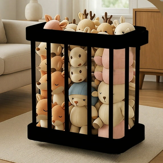 Folding Laundry Basket with Wheels, Large Capacity Dirty Clothes Hamper, Foldable Storage Basket for Bathroom and Household Use, Plastic Hamper with Ventilation and Mobility