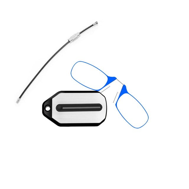 Folding Legless Nose Clip Reading Glasses Men Women Mini Portable Smart ...