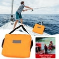 thumbnail image 1 of Folding Lifebuoy, Floatation Aid, ≥9kg Buoyancy, for Water Rescue Boating, Swimming Training, Portable Compact, Durable, 1 of 9