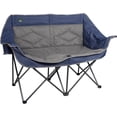 thumbnail image 2 of SPOTRAVEL 2-Person Camping Chair With Canopy – Portable Double Loveseat With Sunshade, Cup Holders & Cooler Bag For Outdoor Trips 2 of 11