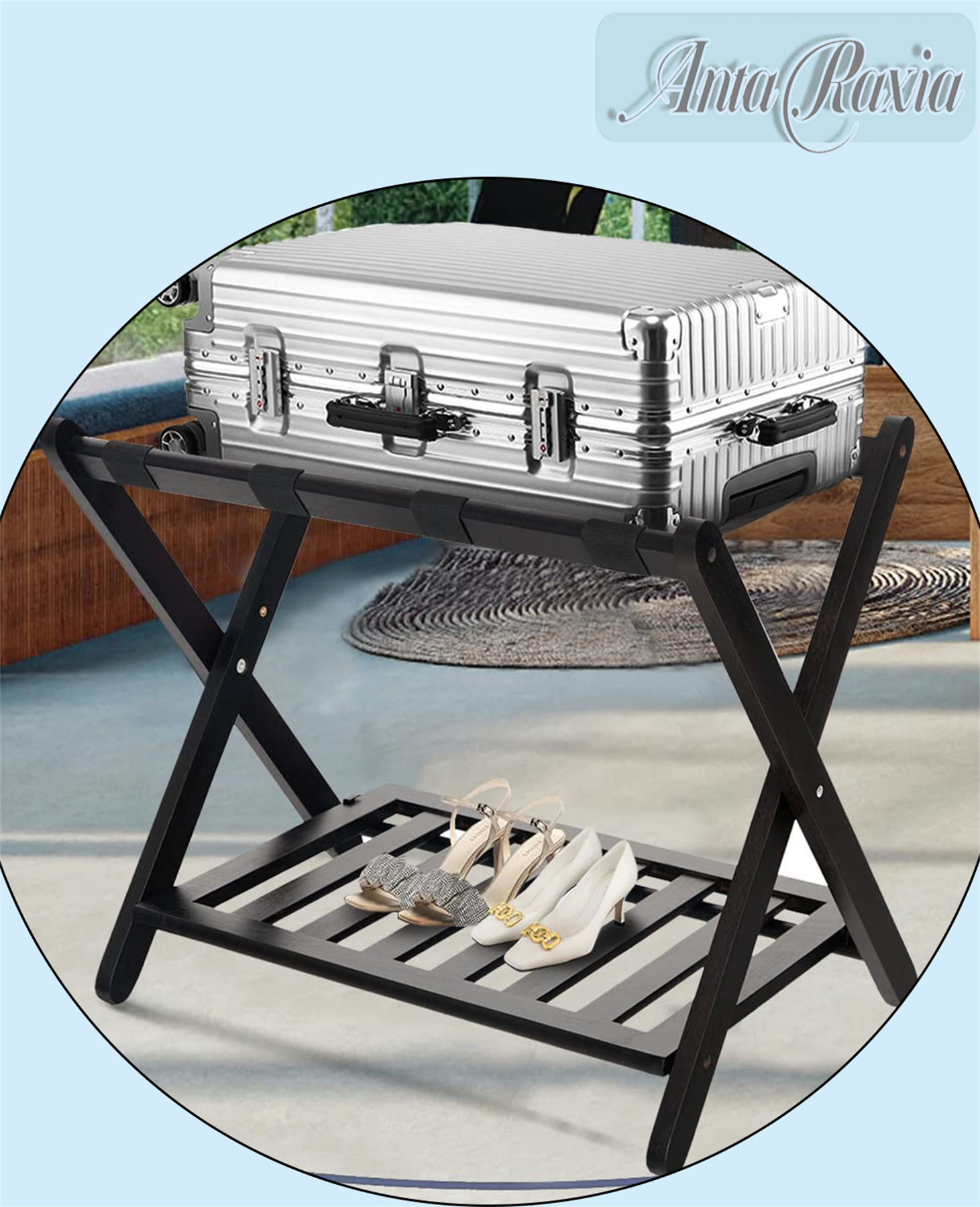 Folding Luggage Rack