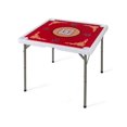 thumbnail image 1 of Folding Mahjong Table with Cup Holders for Game Room, 1 of 6