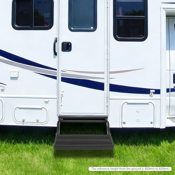 Folding Manual Drop Down Step, RV Step, Single-level Caravan/Trailer Step