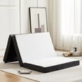 thumbnail image 1 of Simenmax Folding Mattress 4 Inch Tri Folding Memory Foam Mattress, Portable Trifold Mattress Topper with Breathable Cover, Foldable Floor Mattress Guest Bed for Camping, Travel, Twin, 1 of 12