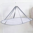 thumbnail image 1 of Folding Mesh Clothes Drying Rack with Internal Fixation Stackable Sweater Drying Rack Portable Hanging Laundry Rack for Sweater,T-Shirt,Delicates,Swimsuit, 1 of 7